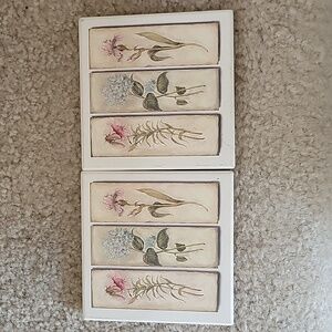 Flower Themed Coasters